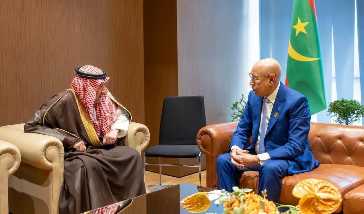 الرئيس الموريتاني يلتقي نائب وزير الخارجية الرئيس الموريتاني يلتقي نائب وزير الخارجية