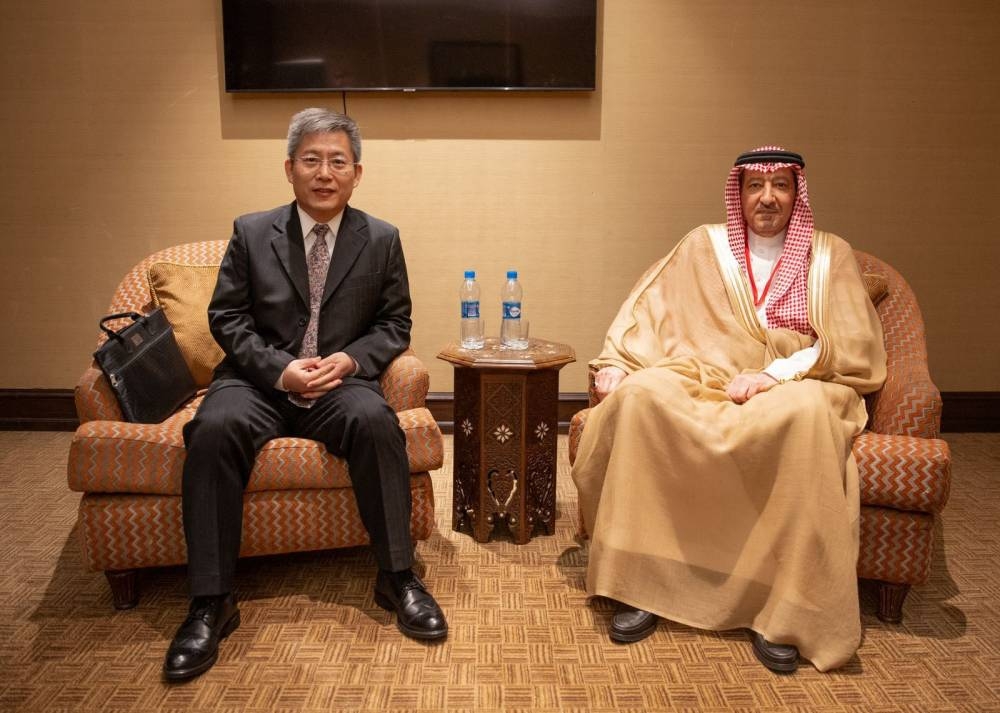 الخريجي يلتقي سفير وزارة الخارجية الصينية المكلف بالشرق الأوسط