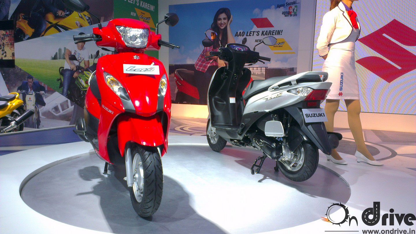 Скутер suzuki lets 6