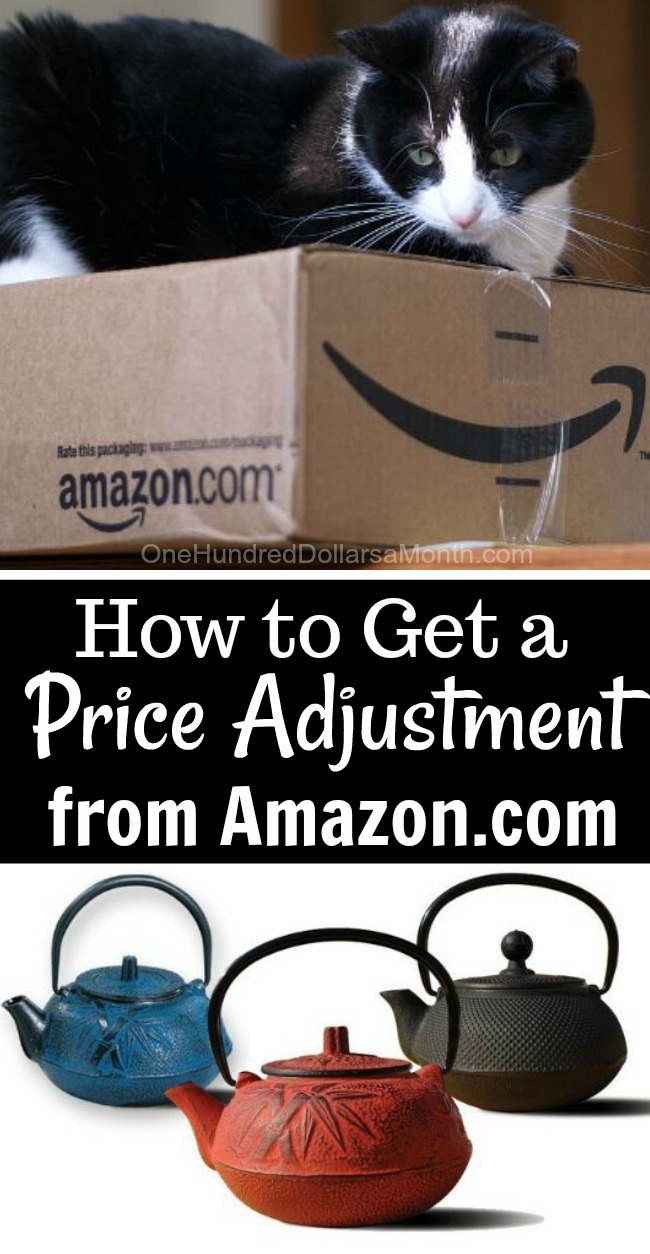 How to Get a Price Adjustment from Amazon One Hundred Dollars a Month