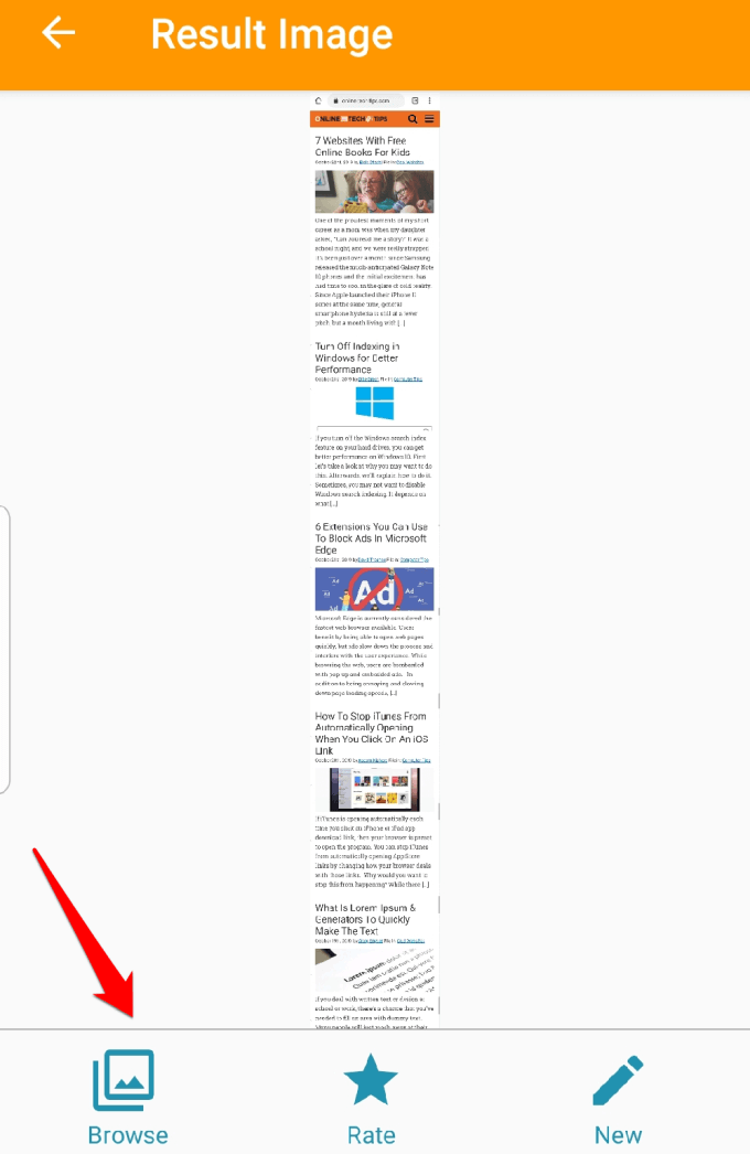 You will need to repeat the procedure until you. How To Capture a Scrolling Screenshot On Android