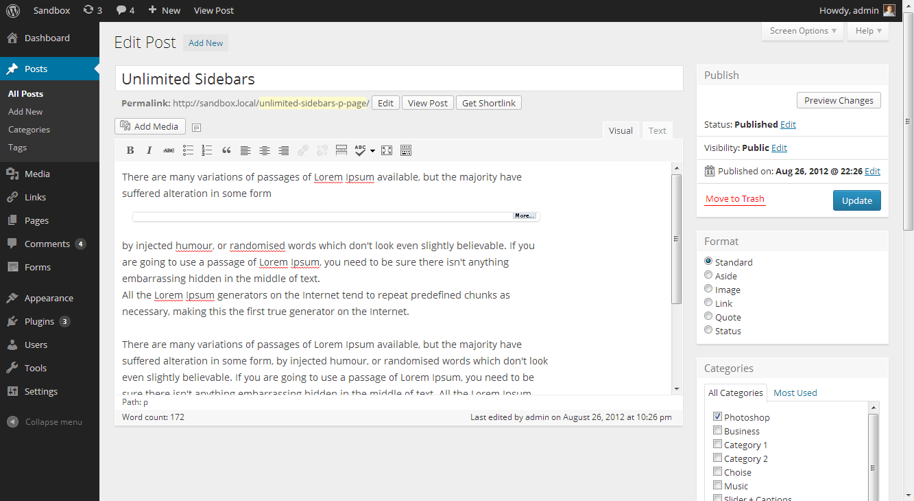 Recent posts widget extended is a popular free plugin that adds another recent posts widget to your site with a more powerful set of controls . WordPress Demo Site » Try WordPress without installing it