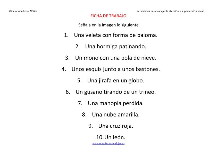 Aquí tiene mas de 1500 preguntas bíblicas. Actividades para trabajar la atenciÃ³n y la percepciÃ³n