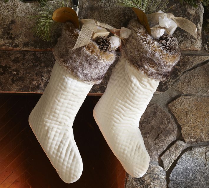 Dogs and cats are from different species of animals, appealing to different types of people. Christmas Stocking {to make or purchase} - Our Southern Home