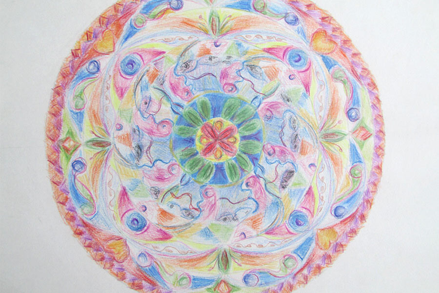 Meditatief Mandala Tekenen Oost West Centrum