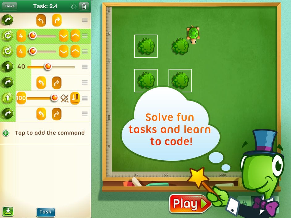Control a cartoon turtle by learning the basics of programming – PAPERZIP