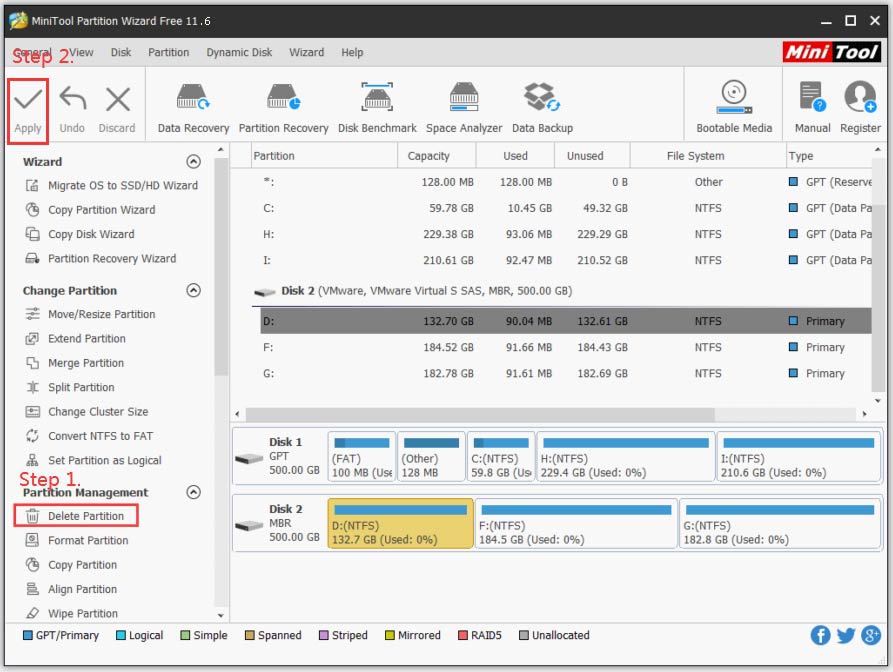 Then run the below command, How to Remove Partitions and Convert MBR to GPT Using Command?