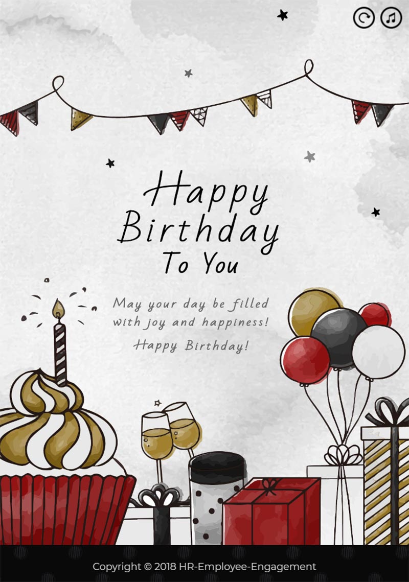 生日賀卡動畫生日卡片 Lhlv