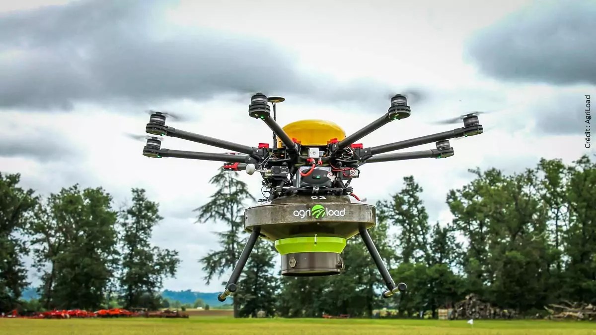 Pulvérisation par drone : l&rsquo;avenir du désherbage de précision ? | Journal  Paysan Breton