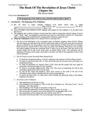 Our free revelation bible study guides will help you understand the key themes of this book and learn to apply them in a practical way. Fillable Online The Book Of Revelation Study Student 6 Pdf Bible Baptist Church Fax Email Print Pdffiller
