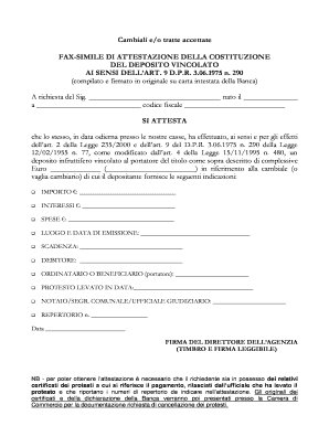 Fillable Online Vt Camcom Attestazione Di Avvenuto Deposito Vincolato - Camera Di Commercio ... - Vt Camcom Fax Email Print - Pdffiller 386_x_298_png