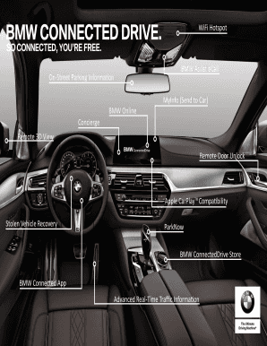 Fillable Online Get Started Remote 3d View Bmw Usa Fax Email Print Pdffiller