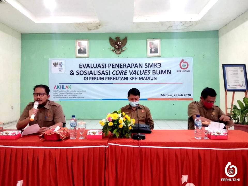 Core values adhi yang lama adalah 3i atau integrity … Perum Perhutani