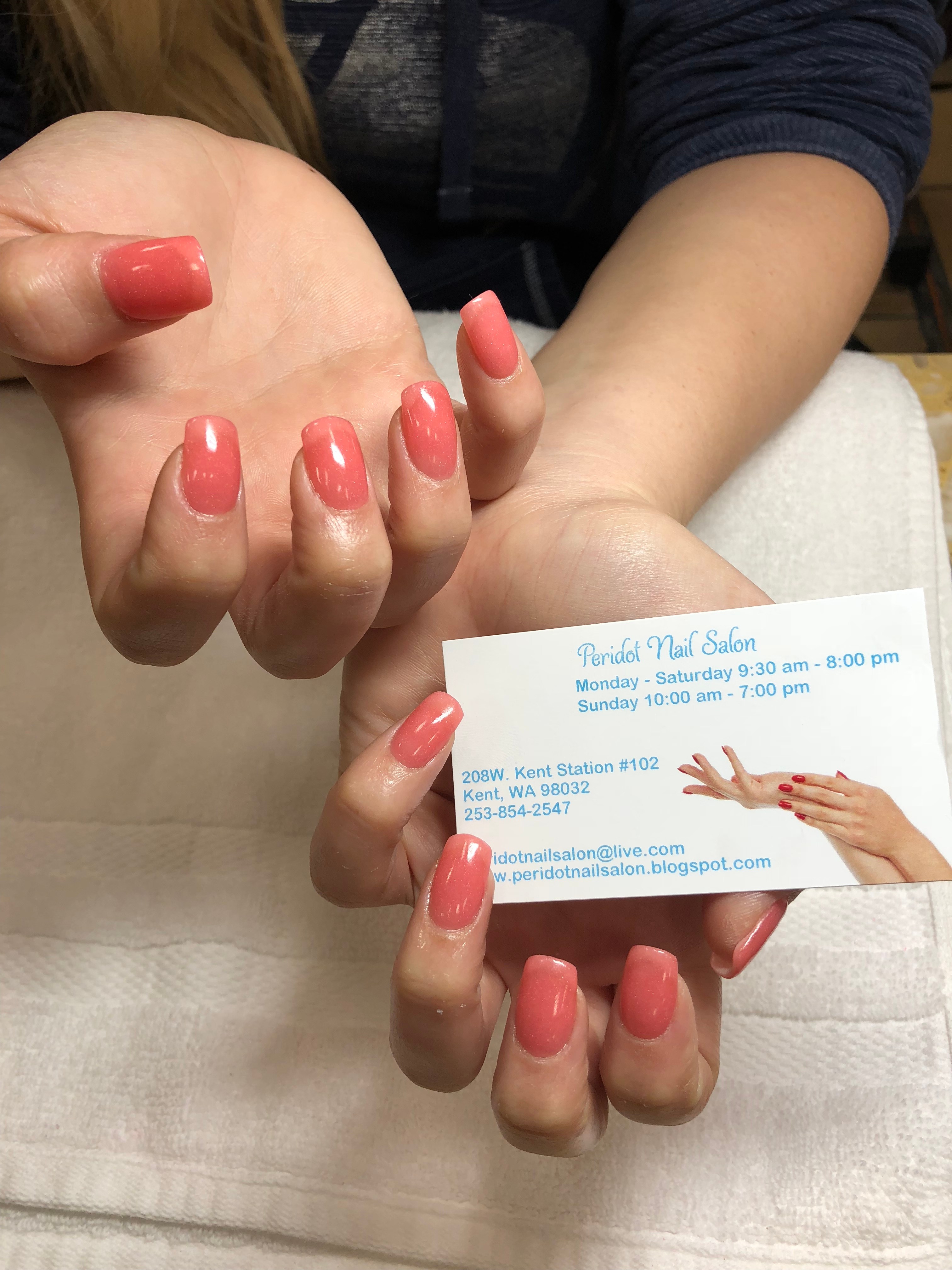 Is my local nail salon open late and on sundays? Peridot Nail Salon
