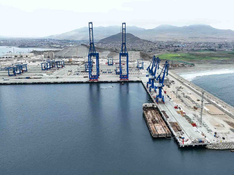 Megapuerto de chancay recibe mayor trasbordo de Chile y recaudación sube a S/419 millones a junio Megapuerto de chancay recibe mayor trasbordo de Chile y recaudación sube a S/419 millones a junio
