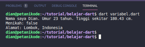 Ia bisa digunakan untuk membuat . Tutorial Instan Belajar Cepat Bahasa Pemrograman Dart