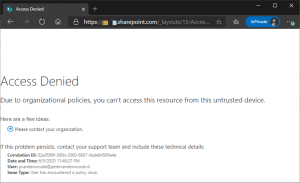 Using sensitivity labels to manage access to SharePoint sites on unmanaged devices – More than ...
