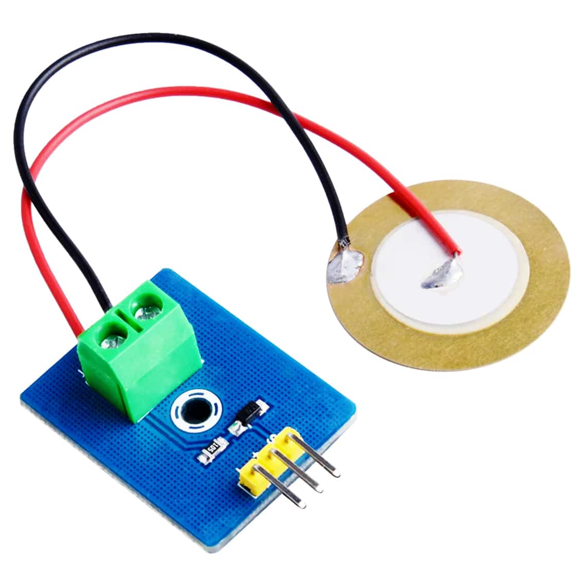 Ceramic Analog Piezo Vibration Sensor Module Phipps Electronics