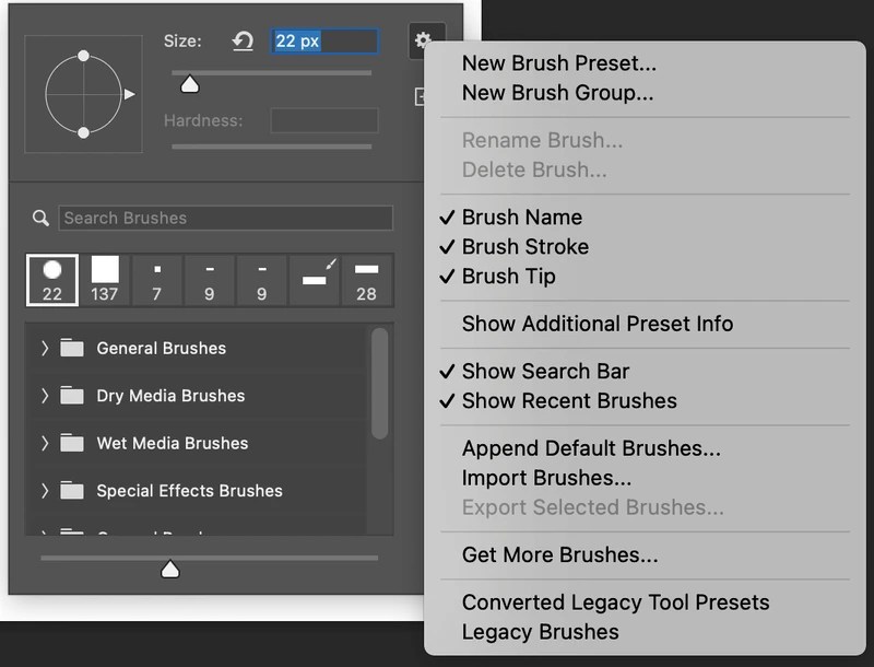 Choose the height and width of the work space. 5 Quick Easy Steps To Make A Square Brush In Photoshop