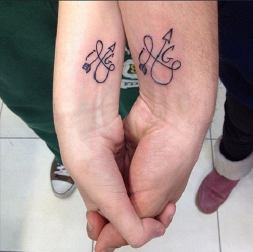 52+ Shocking Couples Tattoos Ideas And Images (2020) 498_x_500_jpg