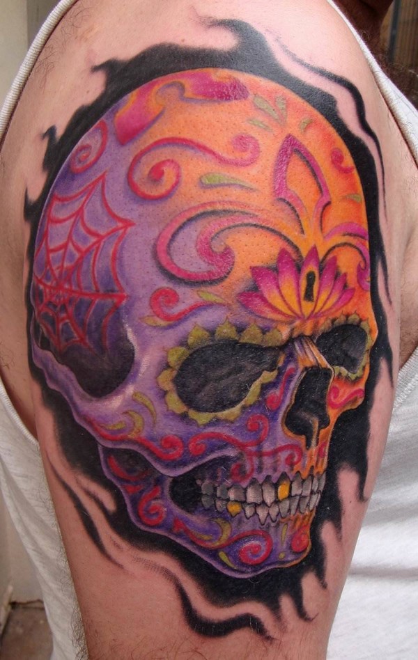 72 Beautiful Sugar Skull Tattoos With Images 948_x_600_jpg