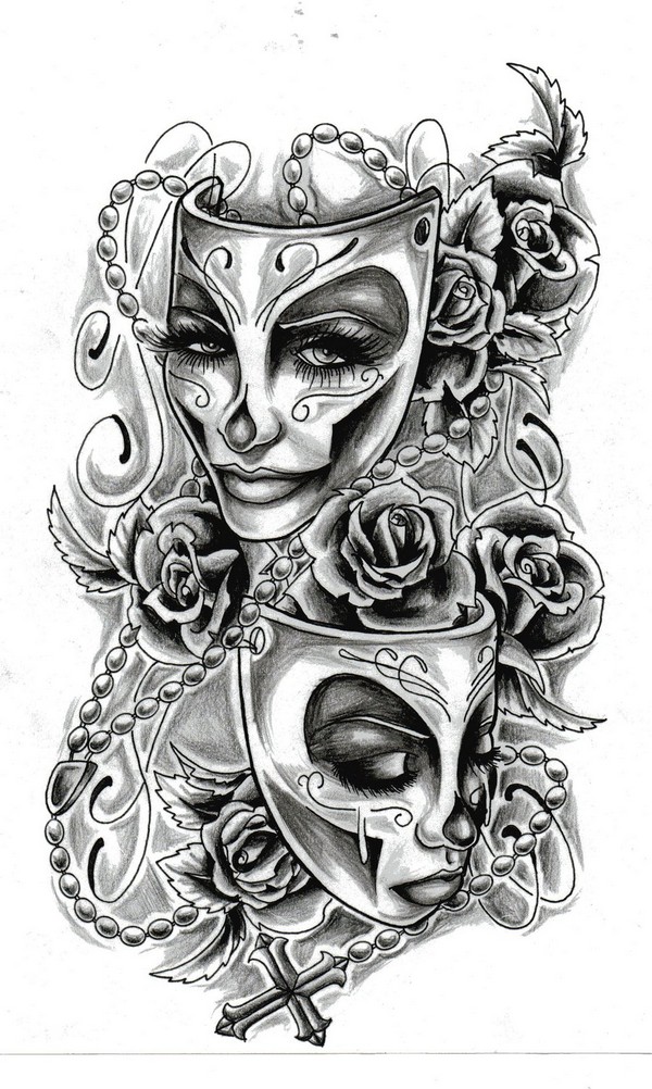 79 Extremely Creative Tattoo Drawings To Try At Home 1002_x_600_jpg