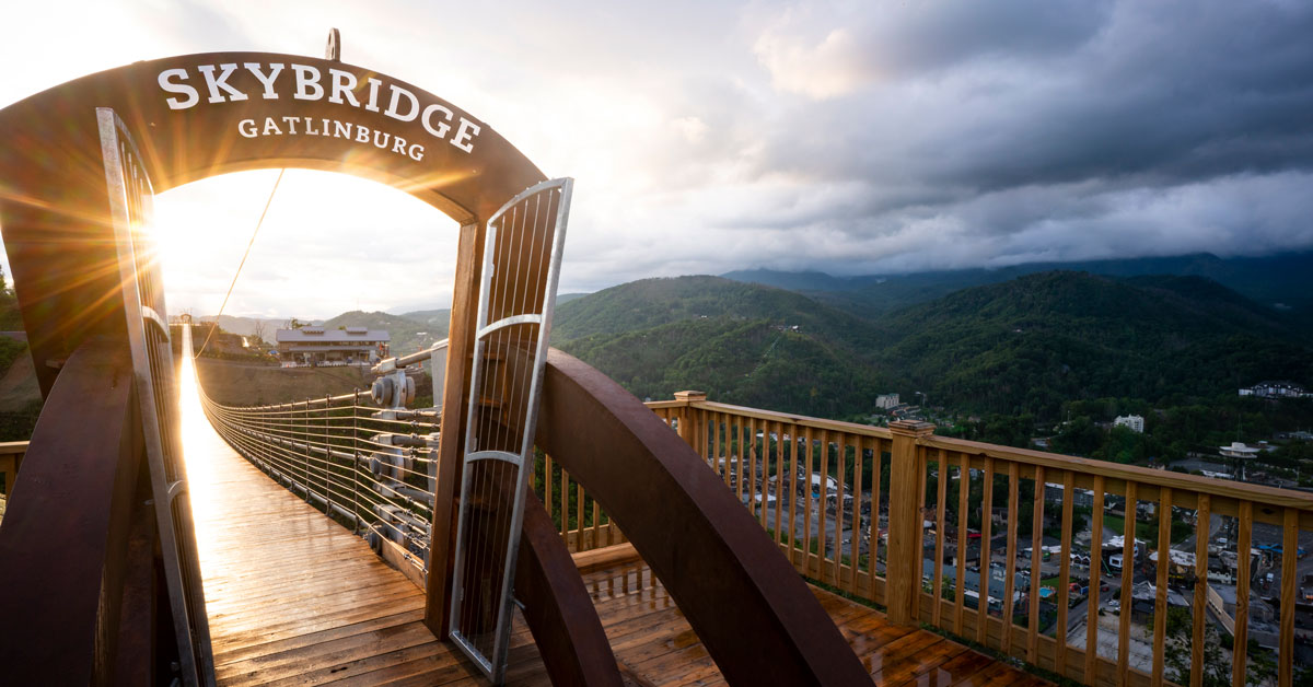 My son found the remains of an old stone silo in our field. Gatlinburg SkyLift & SkyBridge | Best Views In The Smokies