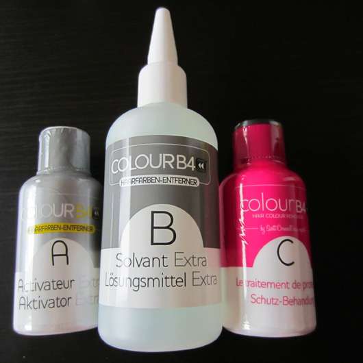 Ich habe dann bei rossmann diesen color remover gesehen und mich gleich mal im. Test - Coloration - Colour B4 Haarfarben-Entferner
