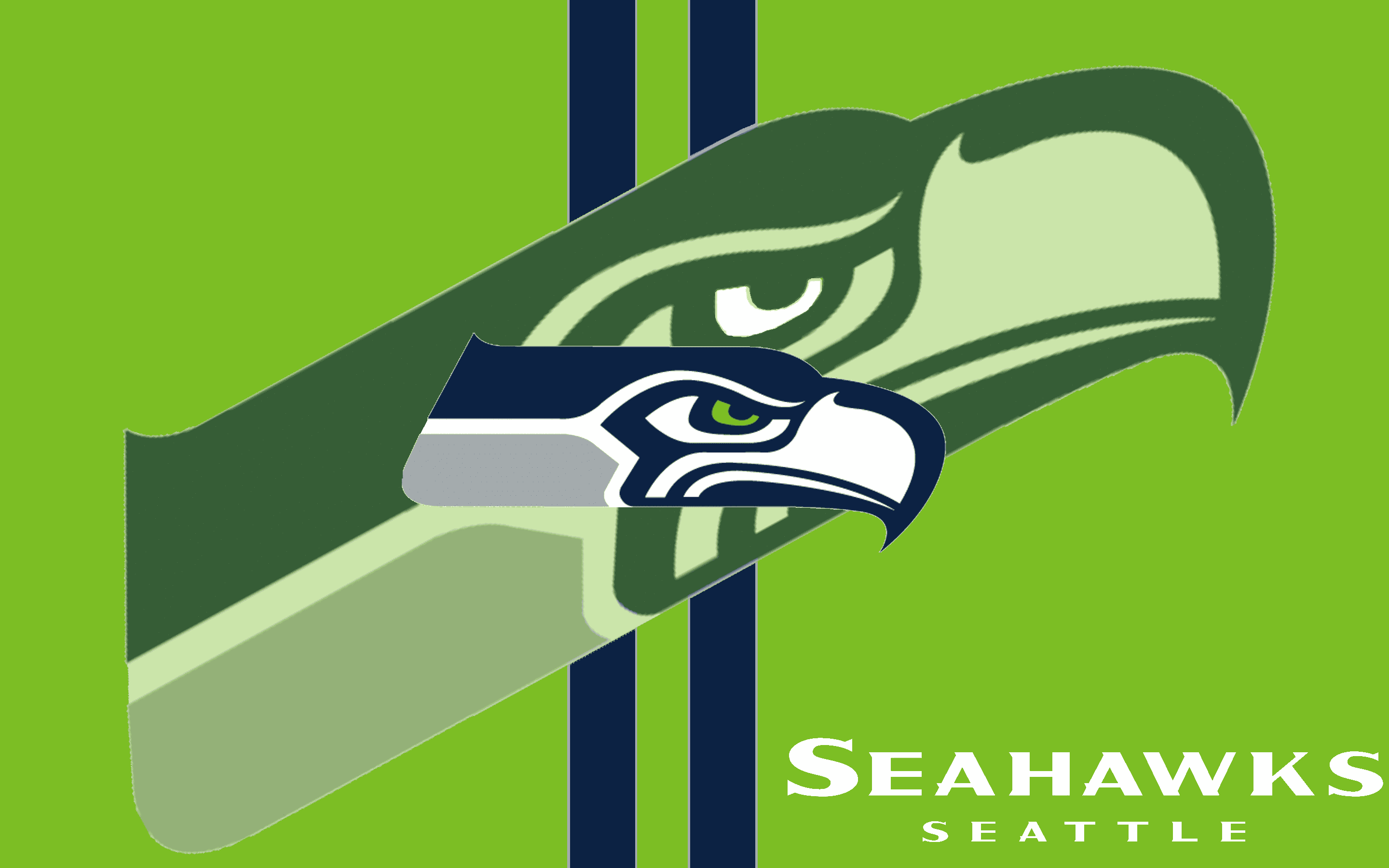 Here we'll create a new twist on the classic 70s b. Seattle Seahawk Logo Wallpapers | Pixels Talk