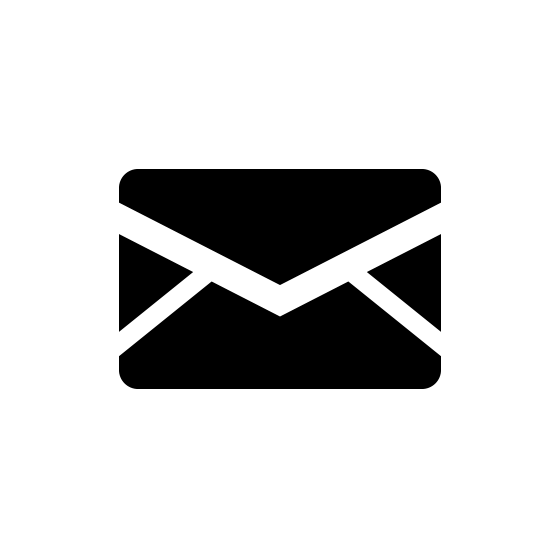 Download black email icon transparent background image and use it on your. Mail Icon Vector Png Pixsector