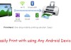 Easily Print with using Any Android Device