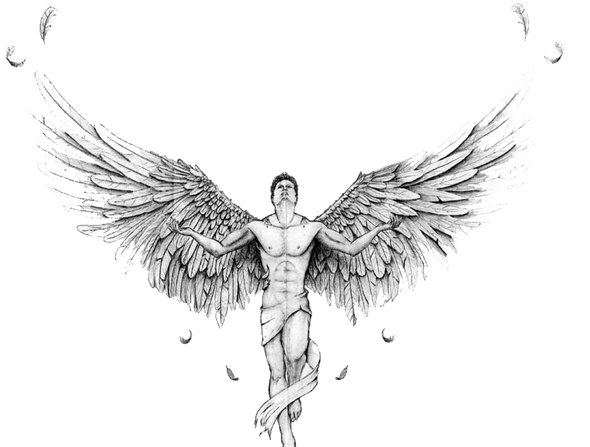 Angel Tattoos Png Transparent Images | Png All 641_x_846_png