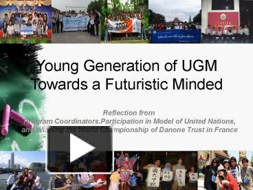 Penggalan judul artikel jurnal pedoman. Ppt Gadjah Mada University Powerpoint Presentation Free To View Id 280949 Mjc3n