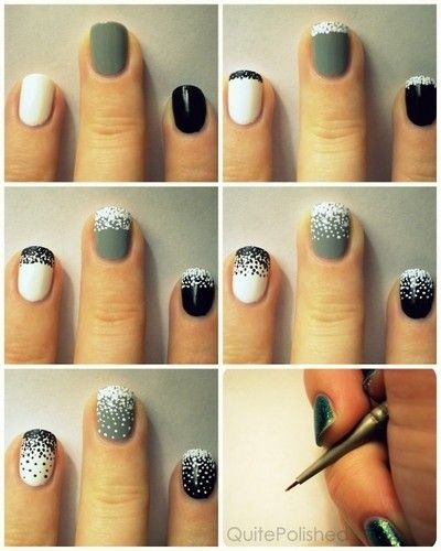 Nail art is not new. 22 Easy Nail Tutorials Nail Art Tutorials Pretty Designs
