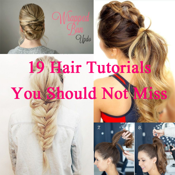 For starters, check out some of the prettiest ways to style your hair—and learn. 19 Easy Hair Tutorials For Summer Pretty Designs