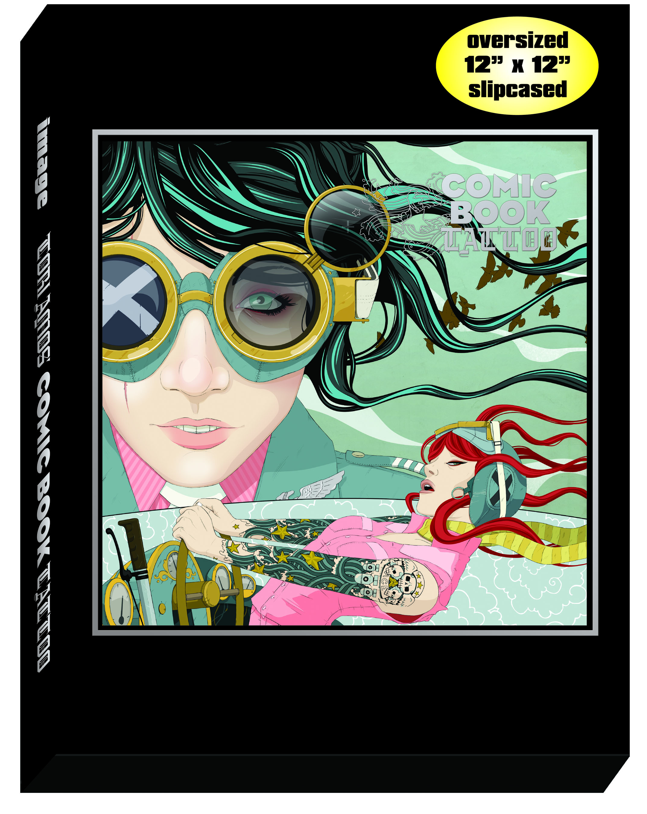 Oct082260 - Comic Book Tattoo Hc Sp Ed - Previews World 2700_x_2145_jpg