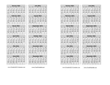 Bookmarks are an excellent way to promote a product that will appeal to readers and book lovers, and as giveaway items are fairly inexpensive to produce and easy to distribute by mail. Printable 2021 Calendar Bookmark