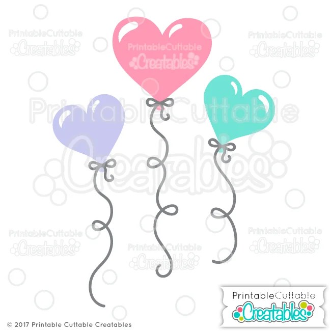 27 free valentine's day svg files. Valentine Hearts Balloons Free Svg Files For Cricut Silhouette Cameo