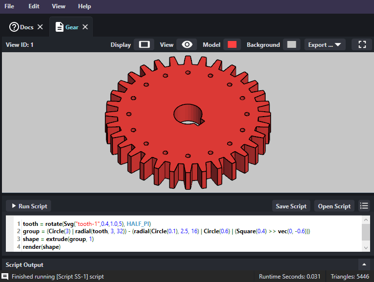 How to create svg image to 3d model in blender tutorial. Create 3d Meshes Using Lua Scripts
