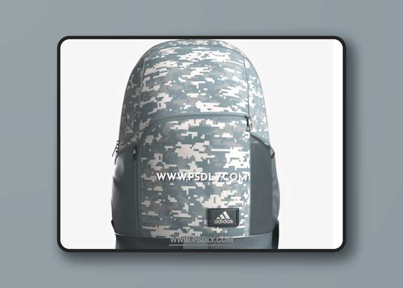 adidas us 3d backpack vector
