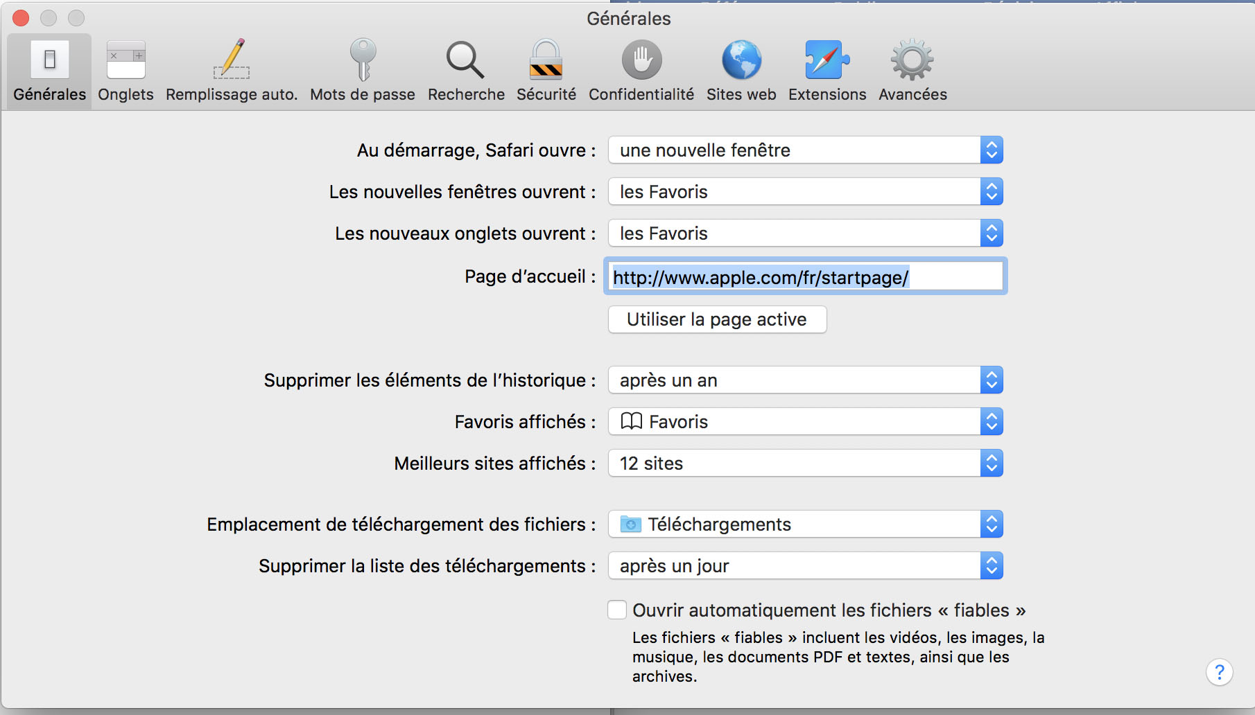 Comment télécharger les fichiers récents sur Safari