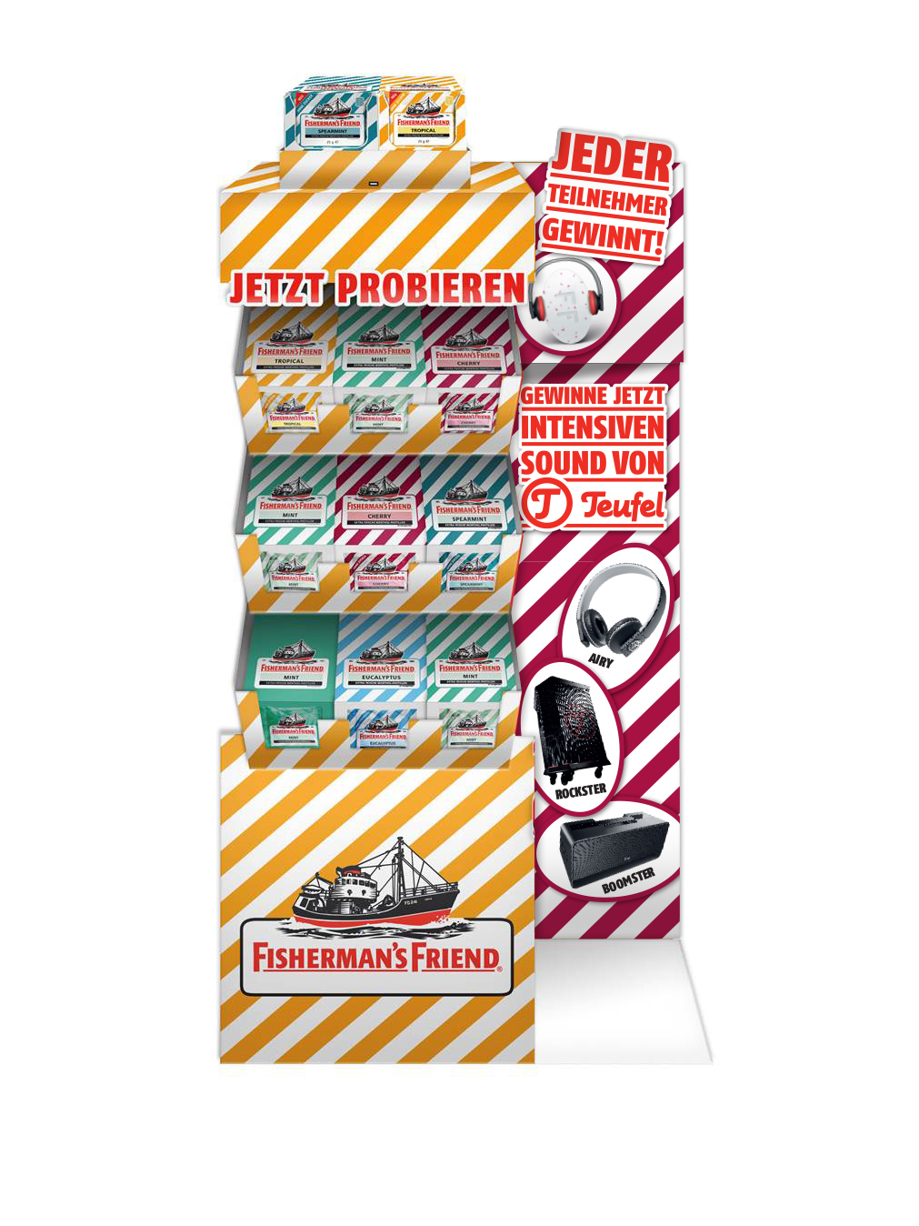 Fisherman's Friend Sorten - Freshe Beats auf die Ohren