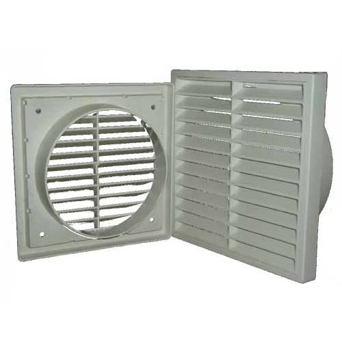 We may receive a portion of sales from produc. Vent Fixed Louvre White 150mm - Ceiling / Wall Vent