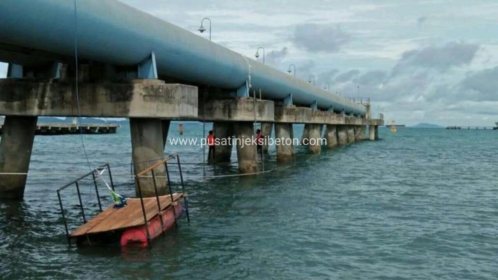 Grouting Kolom Dermaga - CV. Trisakun Mitra Jaya