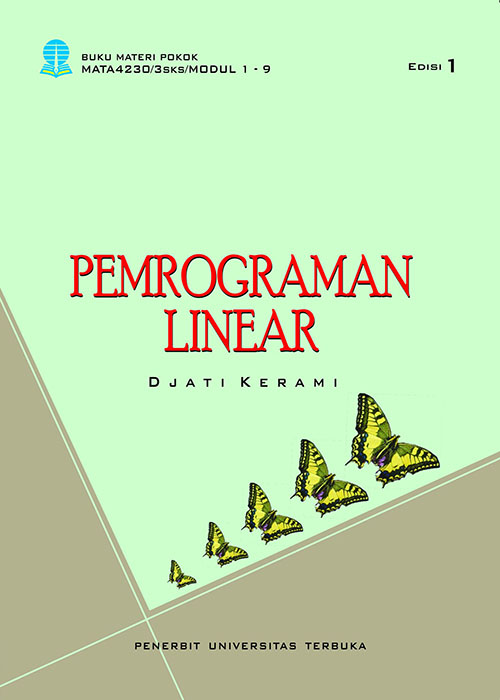Mata4230 Pemrograman Linear Perpustakaan Ut