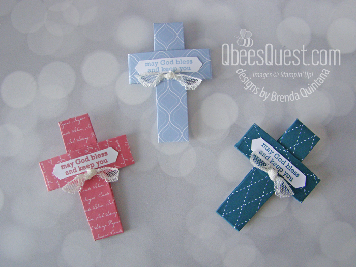 Scored Origami Cross (6 x 6 Project Week) - Qbees Quest