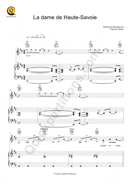 “the listeners” is a narrative poem by walter de la mare that tells the story of the traveller’s encounter with the supernatural at a forest dwelling at night. Partition piano La dame de Haute-Savoie - Francis Cabrel (Partition