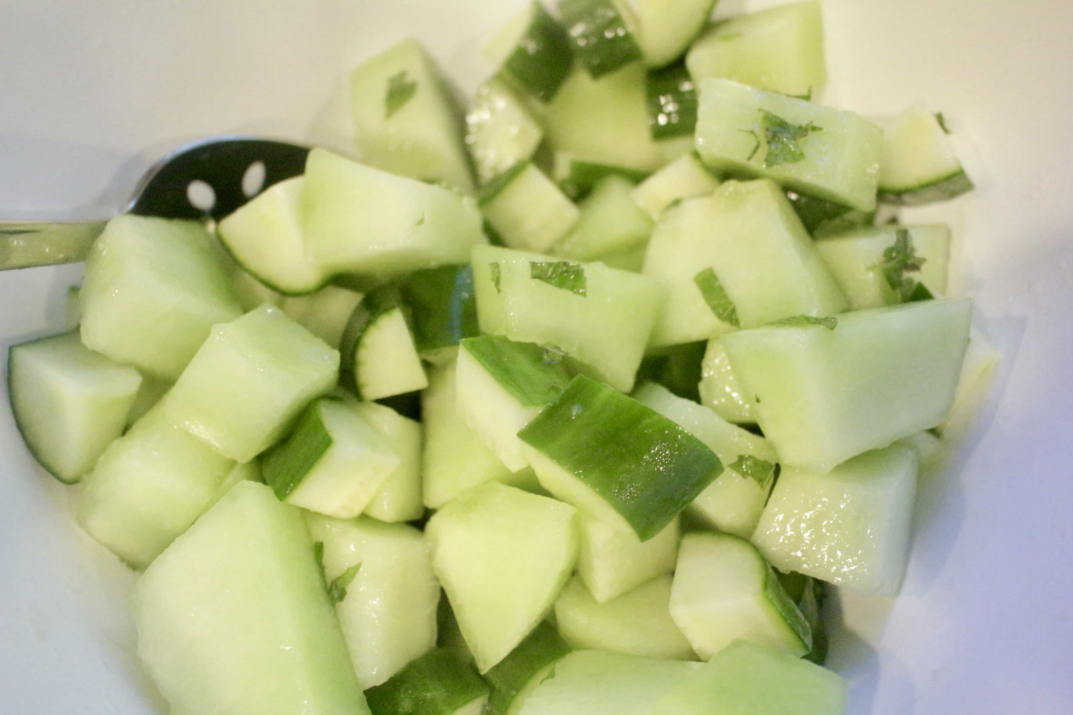 Honeydew & Cucumber Salad By the Pounds