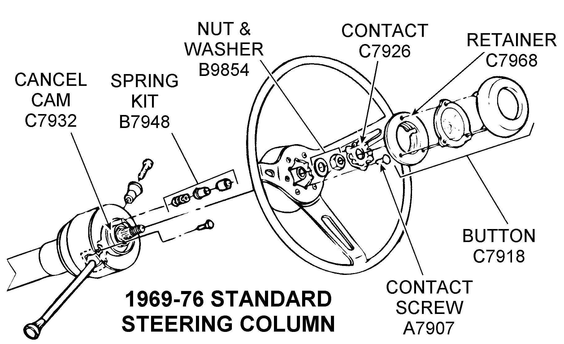 Focus Steering Column Diagram