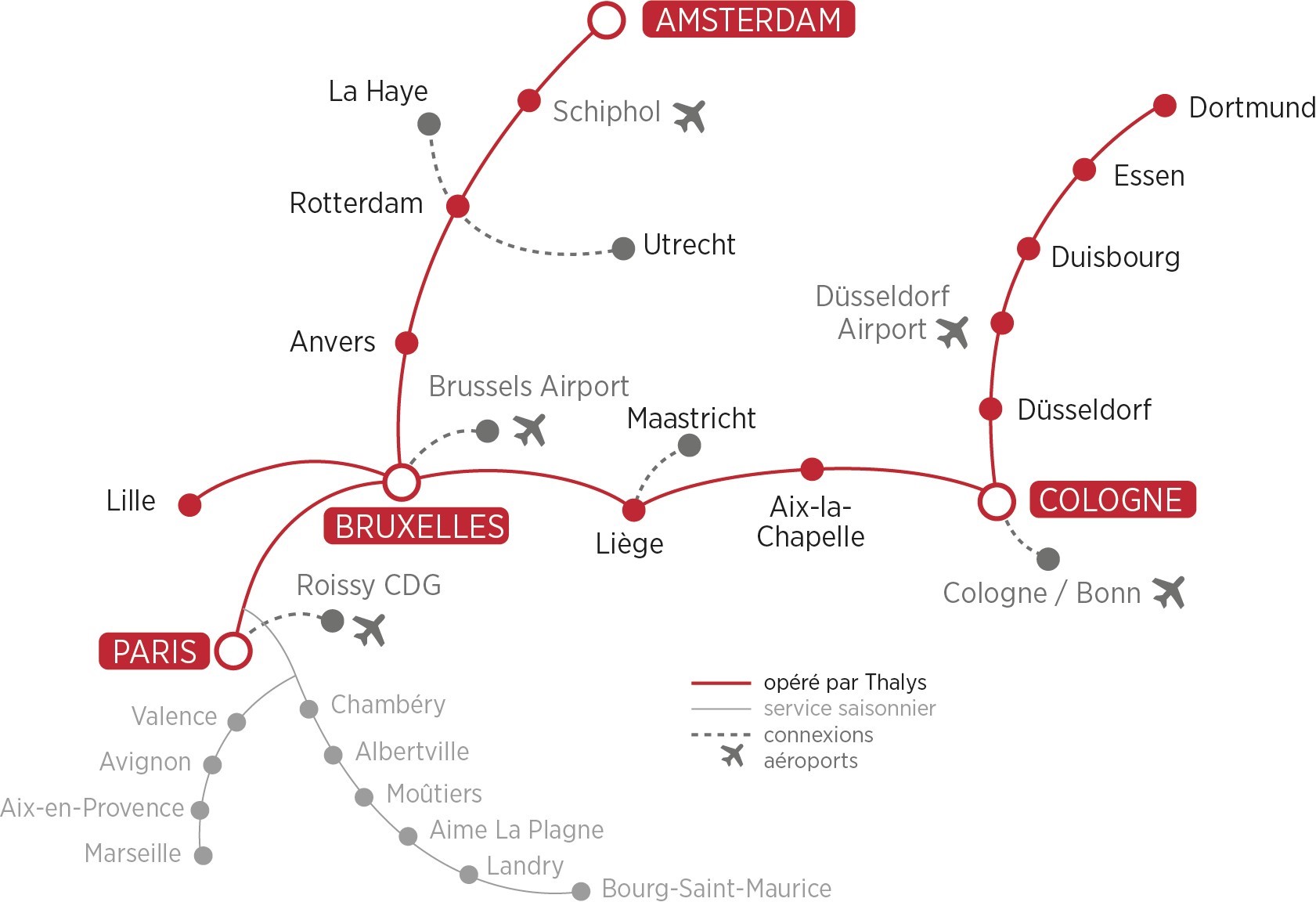 Thalys trip from paris nord to brussels midi. 25th Anniversary Of Thalys How Did It Start Railtech Com